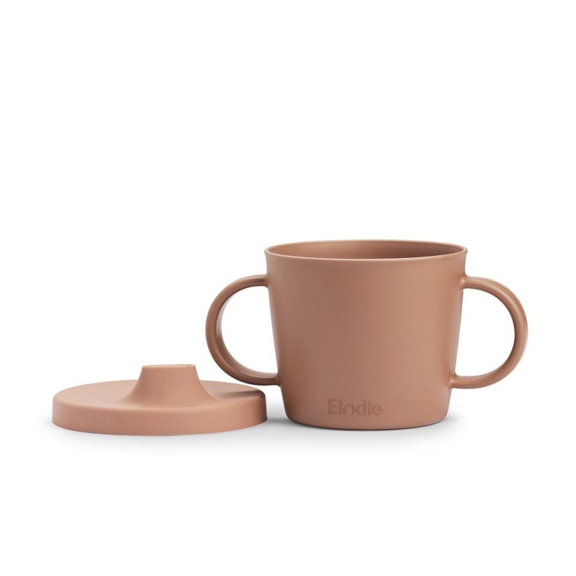 Elodie Details Učiaci pohárik Sippy Cup - Soft Terracotta