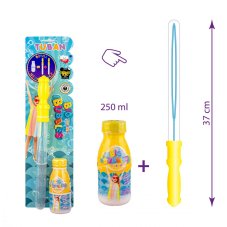 TUBAN Sada Bublinový meč + tekutina 250 ml (dvojitá nápň)