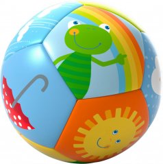 Haba Mehka žoga za najmlajše Mavrični svet