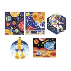 Janod Atelier Sada Maxi Mozaika Vesmír od 7 rokov