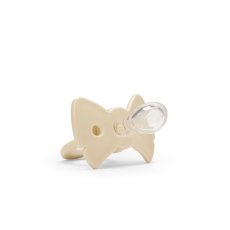 Elodie Details Cumlík Binky Bow Silicone - Oat White
