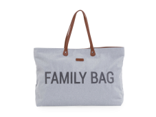 Childhome Cestovná taška Family Bag Canvas Grey