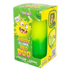TUBAN Jiggly Slime Slime NEO DUO žlutozelený 430 g
