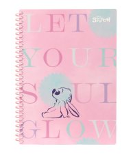 Spirálový zápisník Coolpack B5 Stitch Pastel