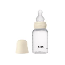 BIBS antikolikové láhve se silikonovou savičkou 150ml (slonová kost)