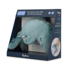 Kaloo Petit Calme Plyšový delfín s levanduľovým vankúšom pre lepší spánok 15 cm