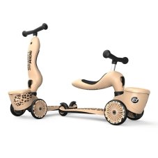 SCOOT AND RIDE Detské odrážadlo 2v1 - highwaykick 1 lifestyle - leopard