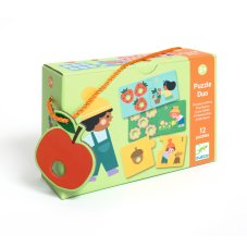 Djeco Puzzle Duo Prvé čísla a počítanie