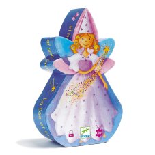 Djeco Puzzle Víla a jednorožec 36 ks