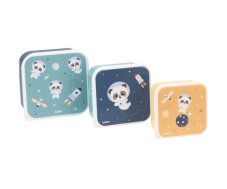 Tutete Desiatové boxy 3 ks Panda in Space
