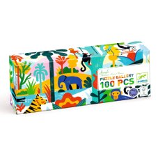 Djeco Puzzle Galéria Džungľa 100 ks