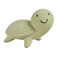 Tikiri Ocean Buddies - hrkálka a hryzátko z prírodnej gumy (Krab)