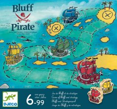 DJECO Blafuj ako pirát: blafovacia, strategická hra spoločenská