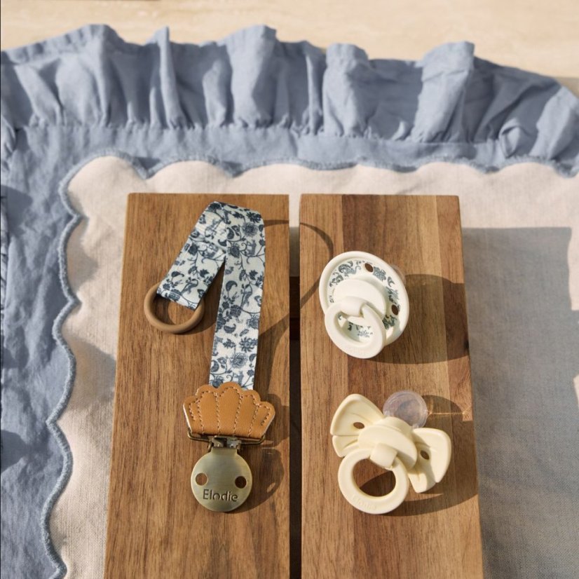 Binky Bundle Elodie Details Silicone - Garden Leo Toile