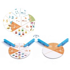 DJECO Eduludo: Numerix- počítanie do 10 pomocou štipcov