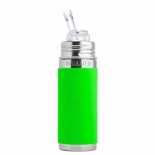 Pura TERMO steklenica s slamico 260ml (zelena)