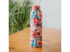 Quokka Termo láhev z nerezové oceli Solid Tropical Bloom 630 ml