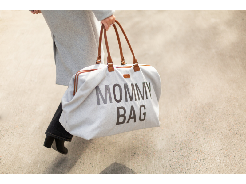 Childhome Prebaľovacia taška Mommy Bag Canvas Grey