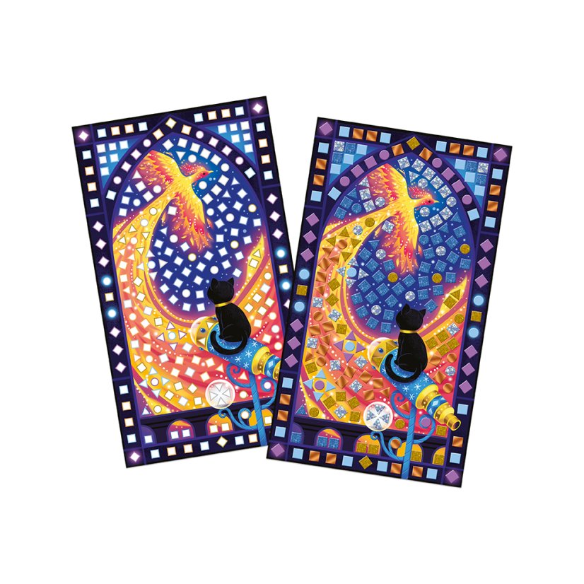 Janod Atelier Kreativni set Mozaik Magic School od 7 let