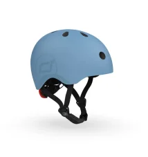 SCOOT AND RIDE Detská prilba – m-l – steel