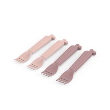 Kiddish set vidličiek Raffi - ružové