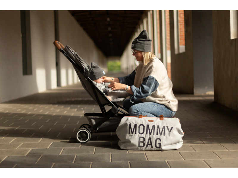 Childhome Přebalovací taška Mommy Bag Canvas Grey