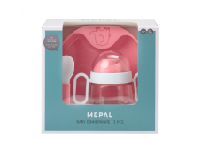 Mepal Detská jedálenská sada Mio 3-dielna Deep Pink