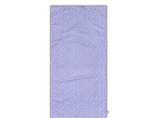 Swim Essentials Plážový ručník z mikrovlákna 135 x 65 Leopard fialový