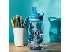 Quokka Plastová láhev s náustkem Glow Kids Sea Life 580 ml
