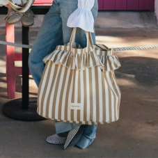 Wildride Taška cez rameno Beige Stripe