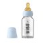 BIBS Baby Bottle sklenená fľaša 110ml (Baby Blue)