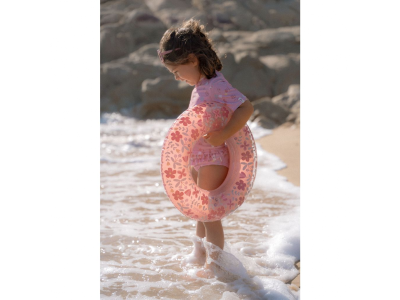 Little Dutch Nafukovací kruh Růžové květiny