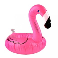 Swim Essentials Nafukovací držák na sklenici Plameňák růžový