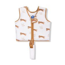 Dětská plavecká vesta Swim Essentials Brown Leopard 1-2 roky