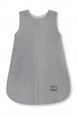 Oboustranný ľahký mušelínový spací vak Dark Grey