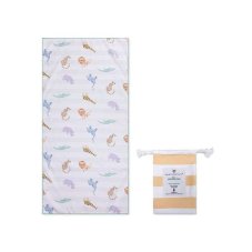 Plážová osuška Swim Essentials z mikrovlákna 135 x 65 Safari