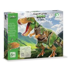 Créa Lign 3D model Dino T-Rex 6+