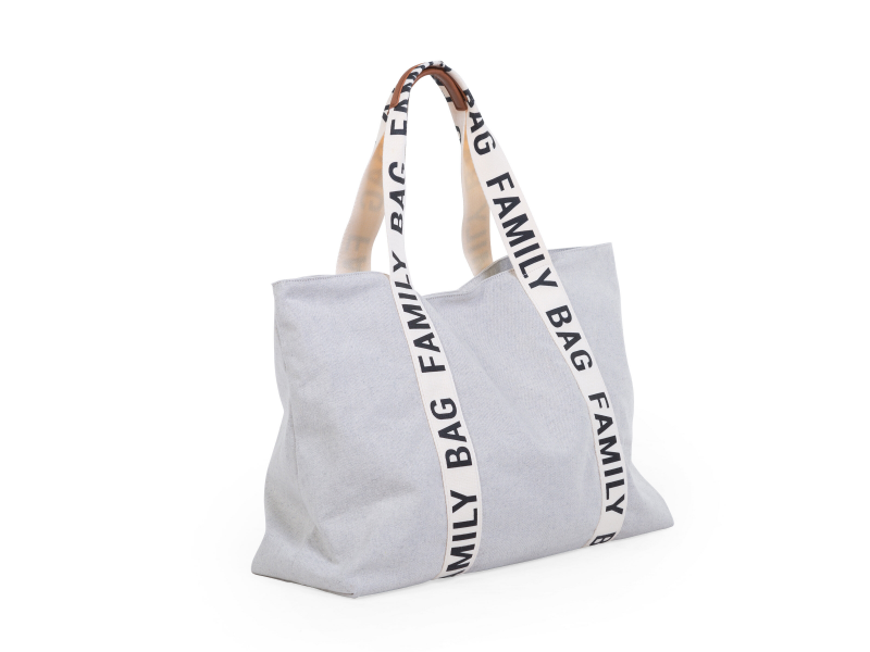 Childhome Cestovná taška Family Bag Canvas Off White