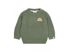Little Dutch Svetřík pletený Sage vel. 80