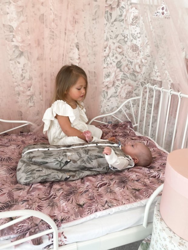 Spací vak Sleepee Newborn Bohemian Sand