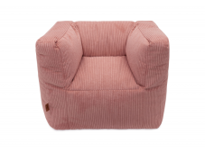 Jollein Kreslo detské Beanbag Corduroy Wild Rose