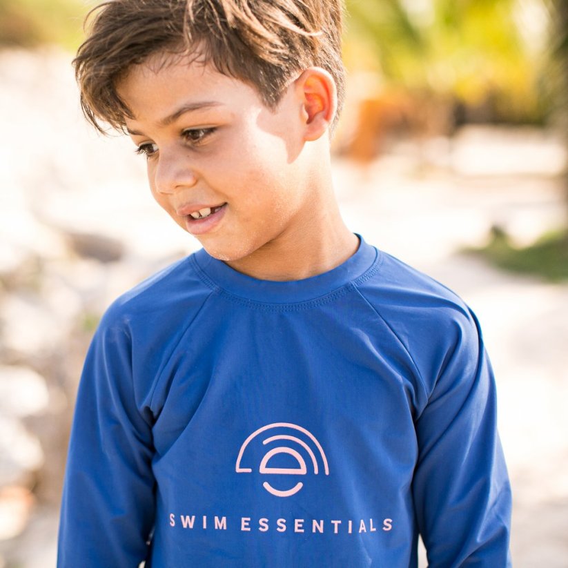 Swim Essentials Kúpacie tričko s UPF 50+ Tmavo modré