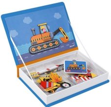 Janod Magnetibook Dopravné prostriedky