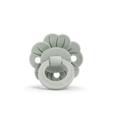 Elodie Details Silikónový cumlík od 3 mesiacov Binky Bloom - Mineral Green