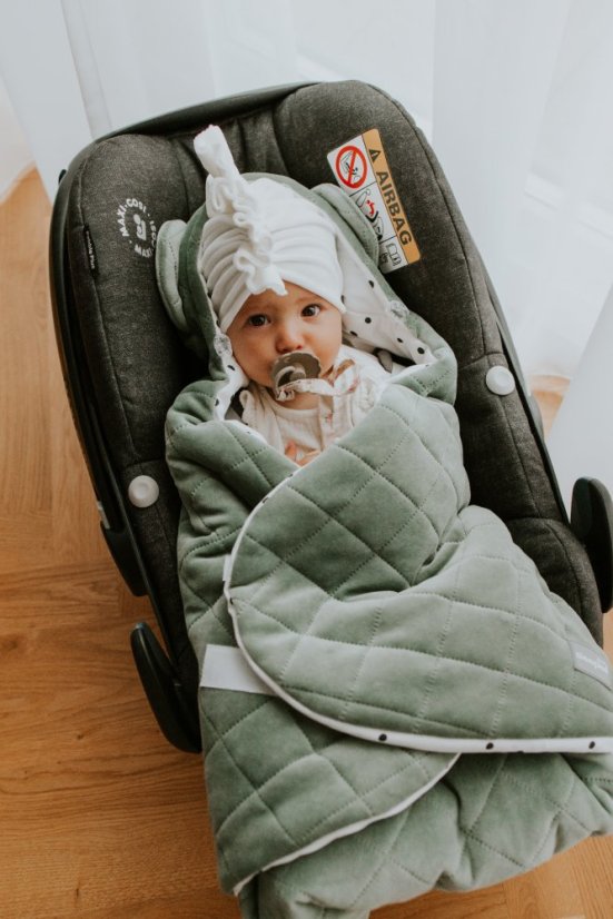 Fusak/zavinovačka/deka do autosedačky Sleepee Royal Sand