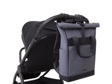 KikkaBoo Prebaľovacia taška Cerise Grey