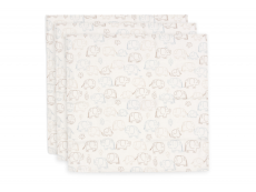Jollein Plienky 3 ks 70x70 cm Elephant Tales