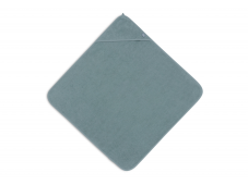 Jollein Froté ručník s kapucí 75x75cm Sea Green
