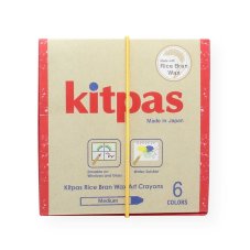 Kitpas voskové pastelky na sklo a papier (6 ks)