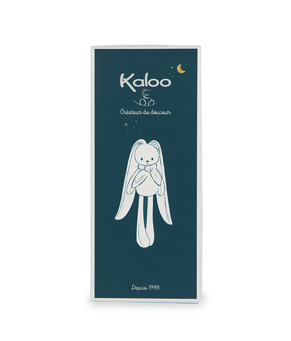 Kaloo Plyšový zajac s dlhými ušami modrý Lapinoo 25 cm